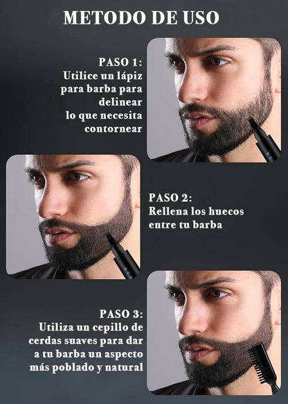 Lapiz para barba, cejas y cabello