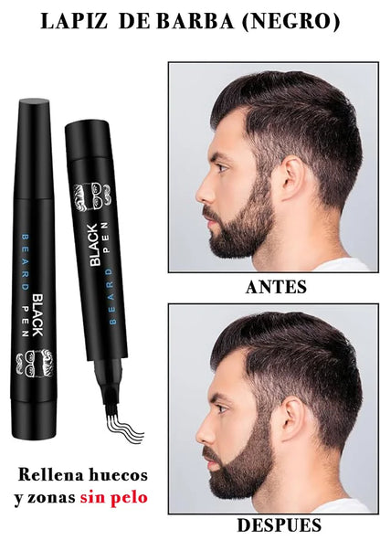 Lapiz para barba, cejas y cabello