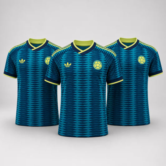 Camiseta colombia azul visitante hombre