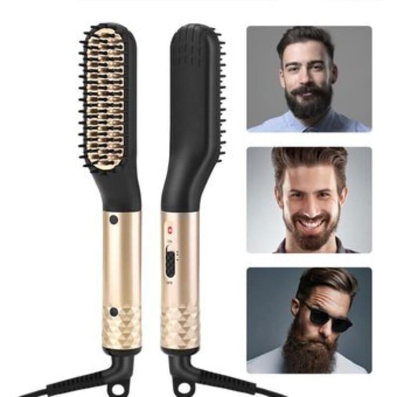 Cepillo Electrico o Plancha Para Alisar Barba y Pelo